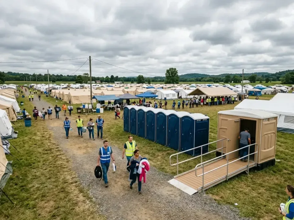 disaster-relief-camp-restrooms-010 — frequently asked questions, Dumpster & Portable Bathrooms Rental in Hobart, WI